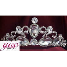 Accesorio boda a granel princesa rhinestone pequeño peine tiara